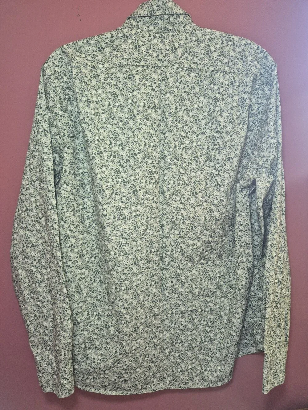 J. Crew Flex Washed Ditsy Floral Print Button Down Shirt - Size Large